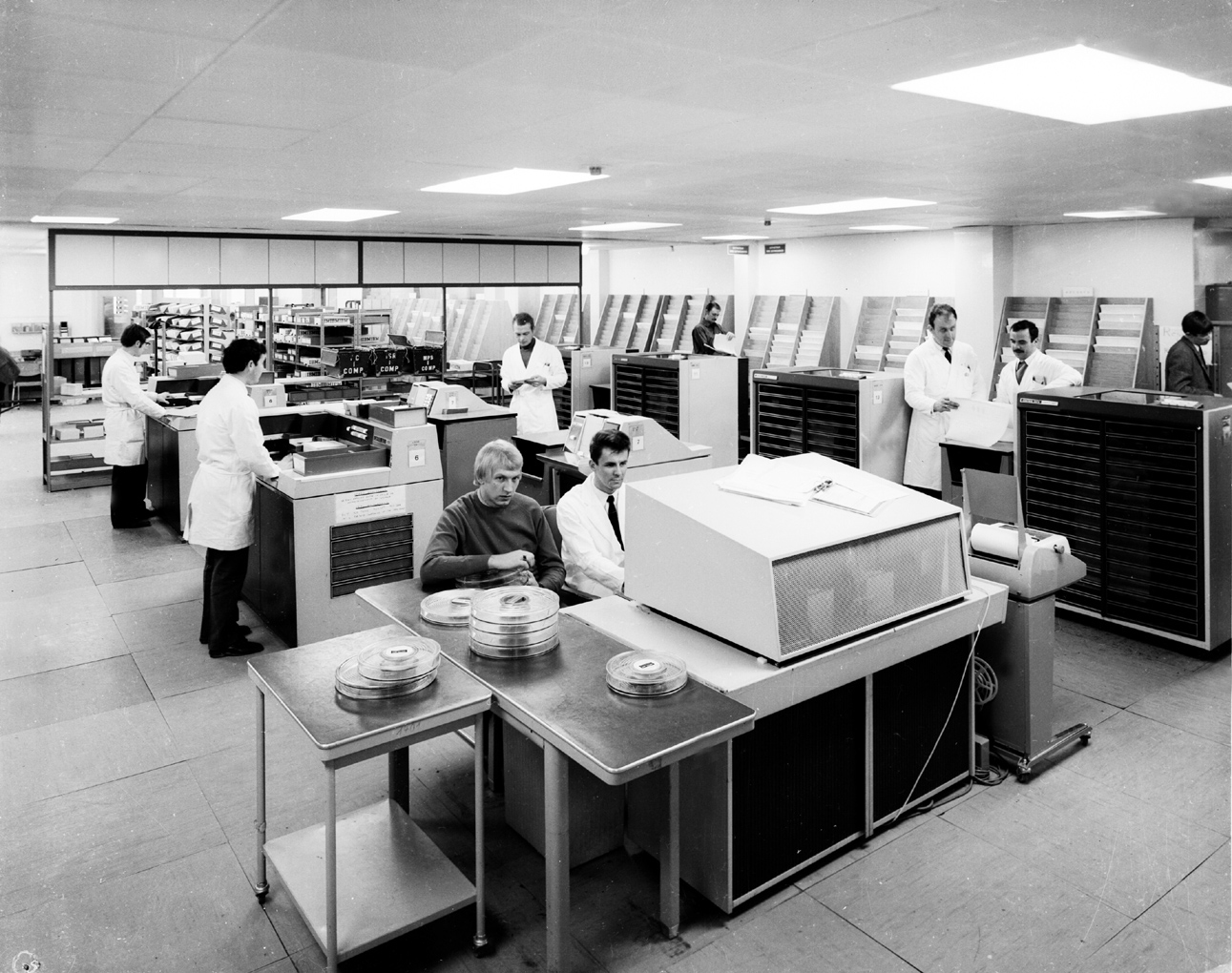 CERN Computer Center, date unknown